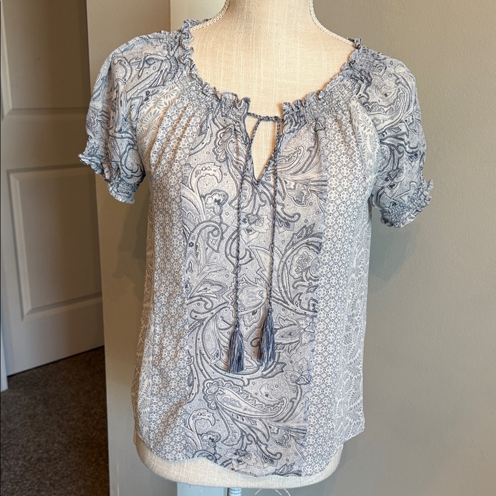 JOIÍE SILK BLOUSE